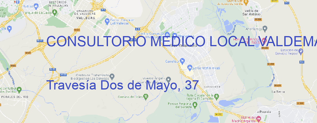 Oficina CONSULTORIO MEDICO LOCAL VALDEMAQUEDA VALDEMAQUEDA