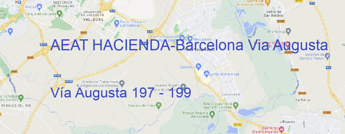 Oficina AEAT HACIENDA Barcelona Via Augusta