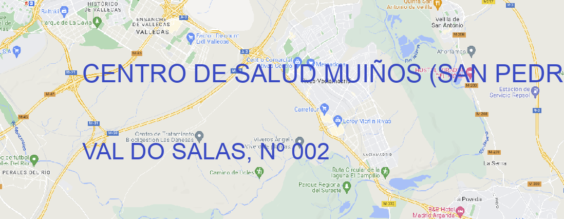 Oficina CENTRO DE SALUD MUIÑOS (SAN PEDRO) Muíños