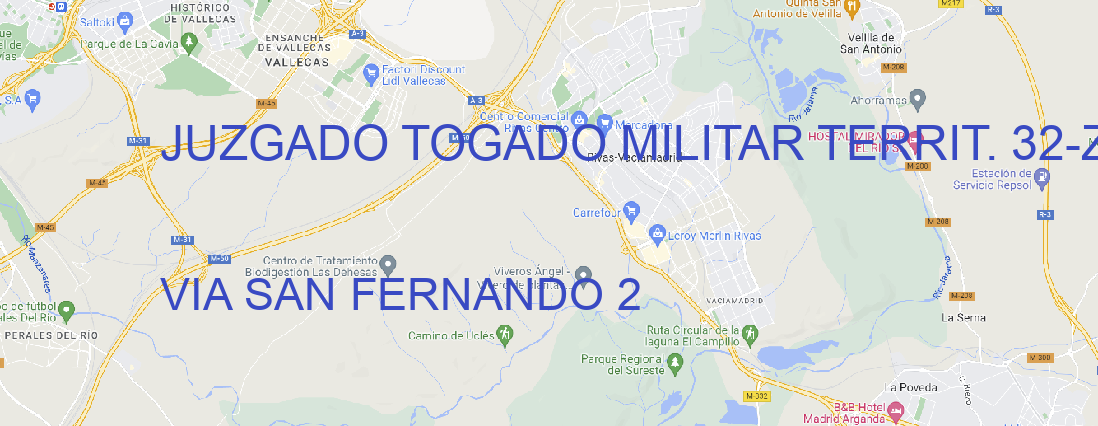 Oficina JUZGADO TOGADO MILITAR TERRIT. 32 ZARAGOZA