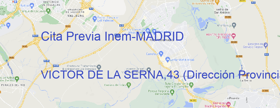 Oficina Cita Previa Inem MADRID