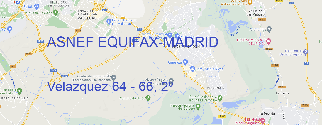 Oficina ASNEF EQUIFAX MADRID