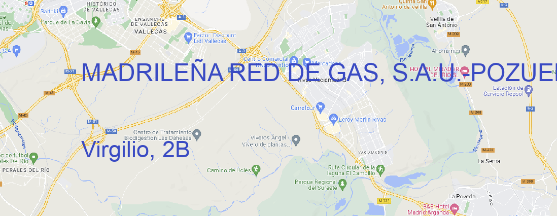 Oficina MADRILEÑA RED DE GAS, S.A.U. POZUELO DE ALARCON