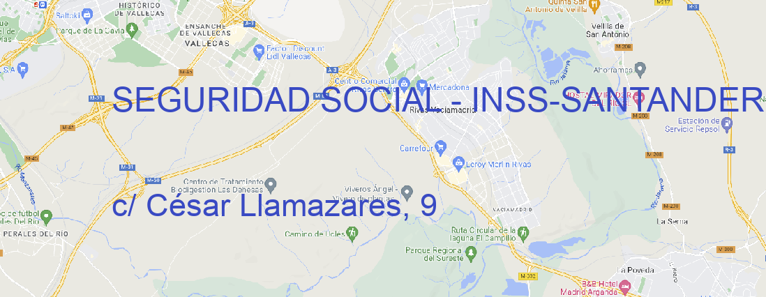 Oficina SEGURIDAD SOCIAL - INSS SANTANDER