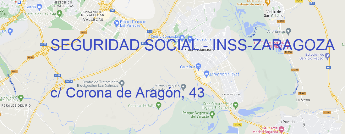 Oficina SEGURIDAD SOCIAL - INSS ZARAGOZA