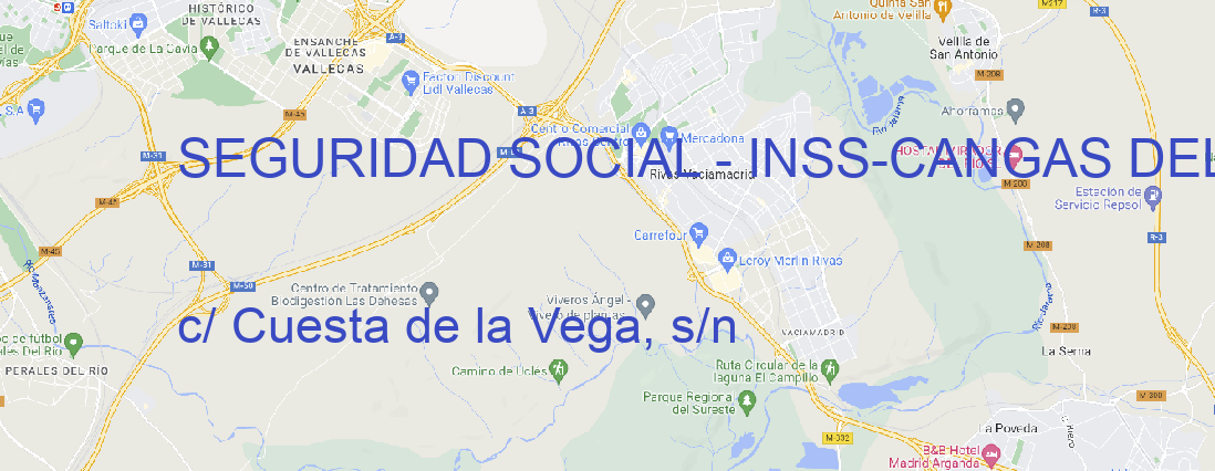 Oficina SEGURIDAD SOCIAL - INSS CANGAS DEL NARCEA