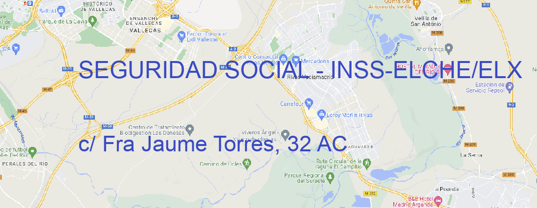 Oficina SEGURIDAD SOCIAL - INSS ELCHE/ELX