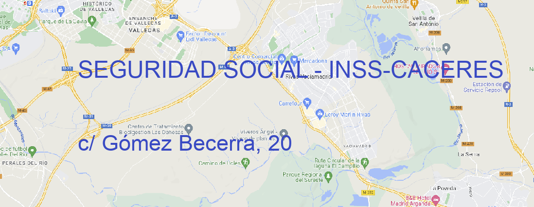 Oficina SEGURIDAD SOCIAL - INSS CACERES