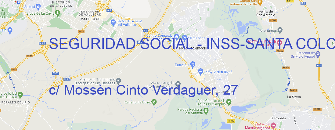 Oficina SEGURIDAD SOCIAL - INSS SANTA COLOMA DE FARNERS