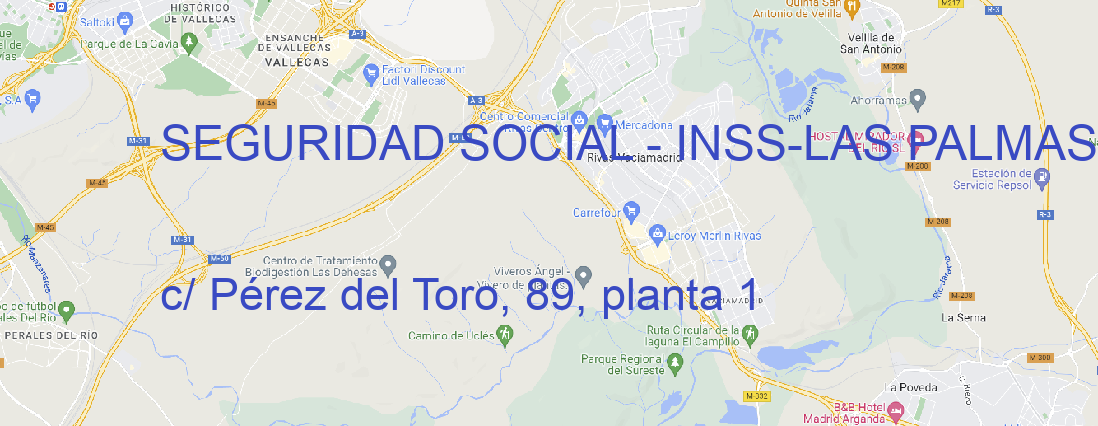 Oficina SEGURIDAD SOCIAL - INSS LAS PALMAS DE GRAN CANARIA