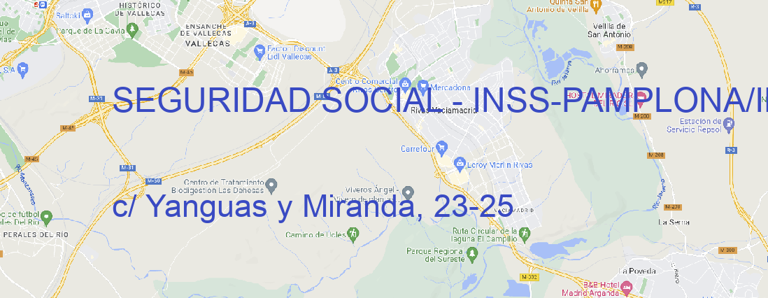 Oficina SEGURIDAD SOCIAL - INSS PAMPLONA/IRUÑA