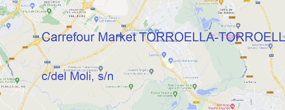 Tienda Carrefour Market TORROELLA TORROELLA DE MONTGRI