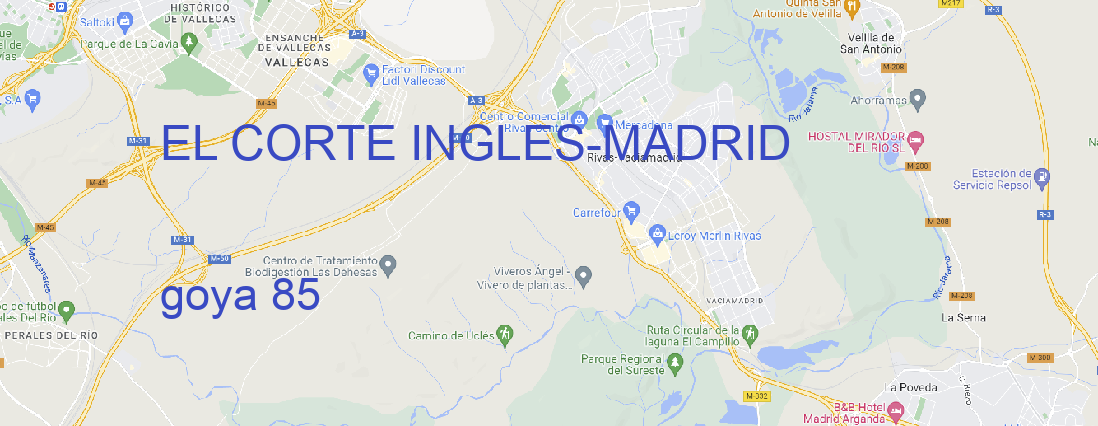 Oficina EL CORTE INGLES MADRID